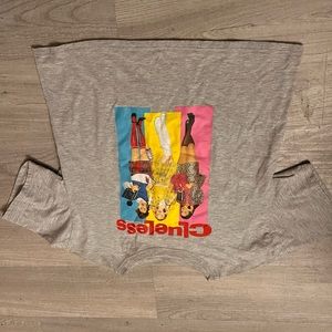 picture is upside down.. clueless graphic top